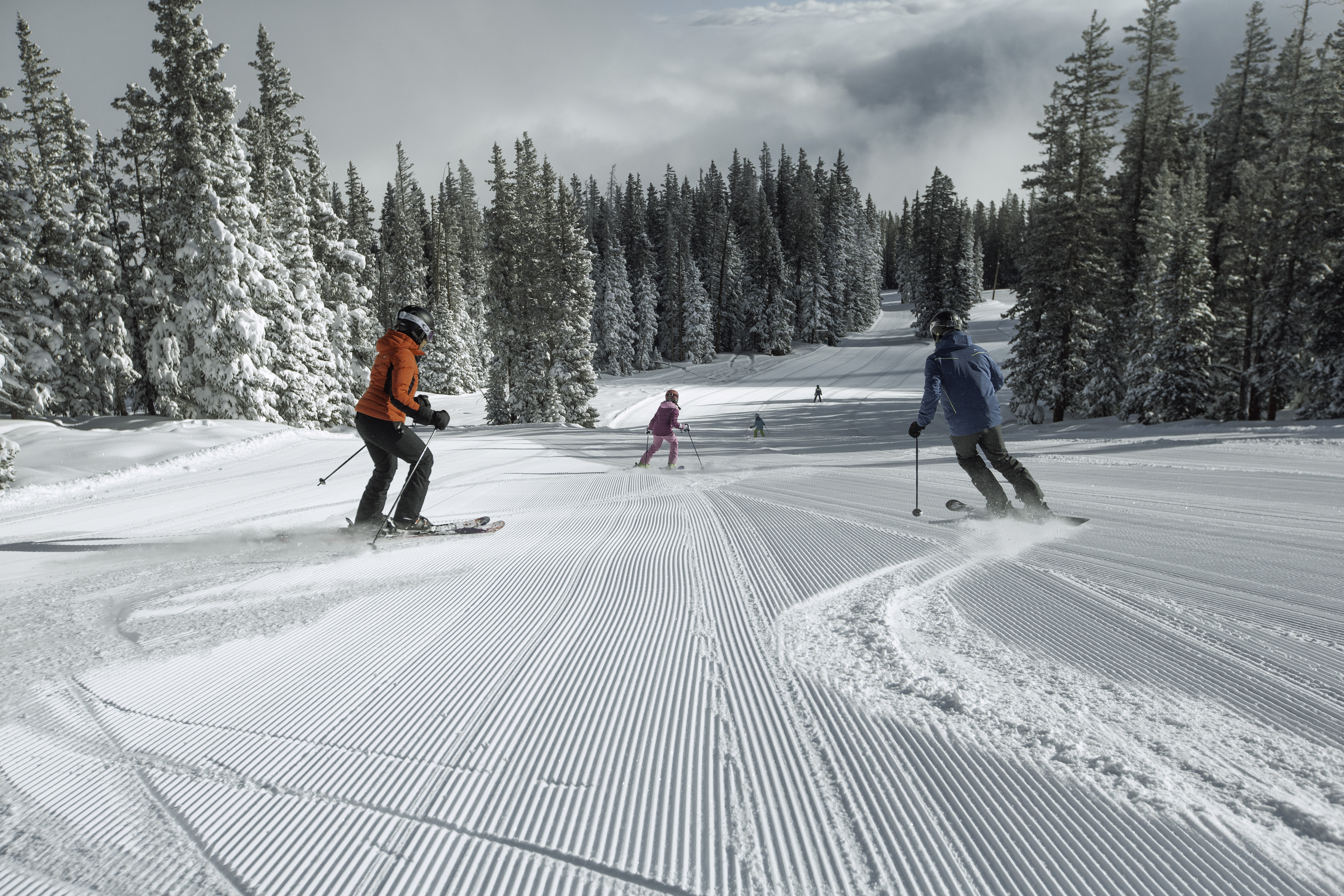 Family ski trip in Beaver Creek, CO